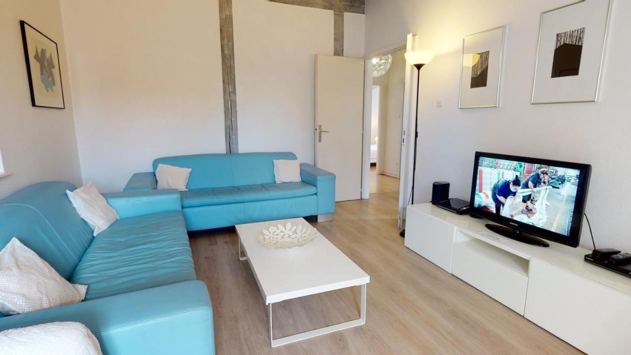 Ferienwohnung Tel Un Songe Blanc Colmar Exterior foto